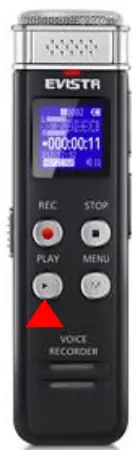 EVISTR L157 Digital Voice Recorder - voice recorder