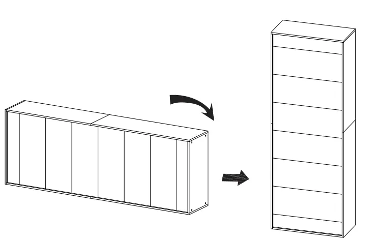 FUFU GAGA KF310031-01-cc Wood Shoe Storage Cabinet Assembly Instruction
