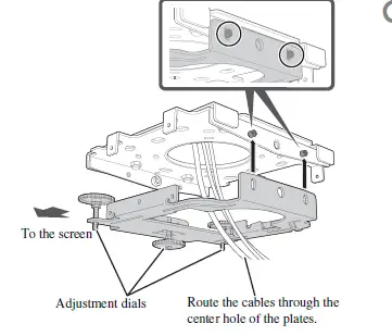 EPSON-ELPMB30-Low-Profile-In-Ceiling-Projector-Mount-9