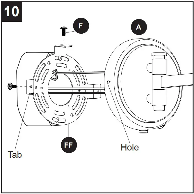 three holes in the edge