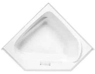 lowes 6060HT064 Hinton 60x60 Inch Skirted Acrylic Tub