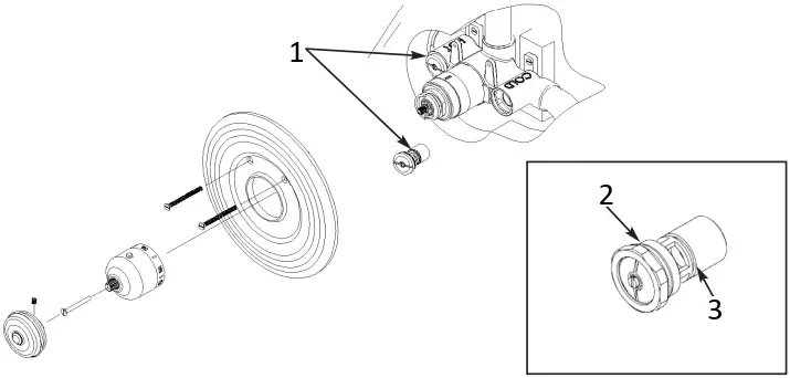 NEWPORT BRASS Thermostatic Valve and Trim fig 8