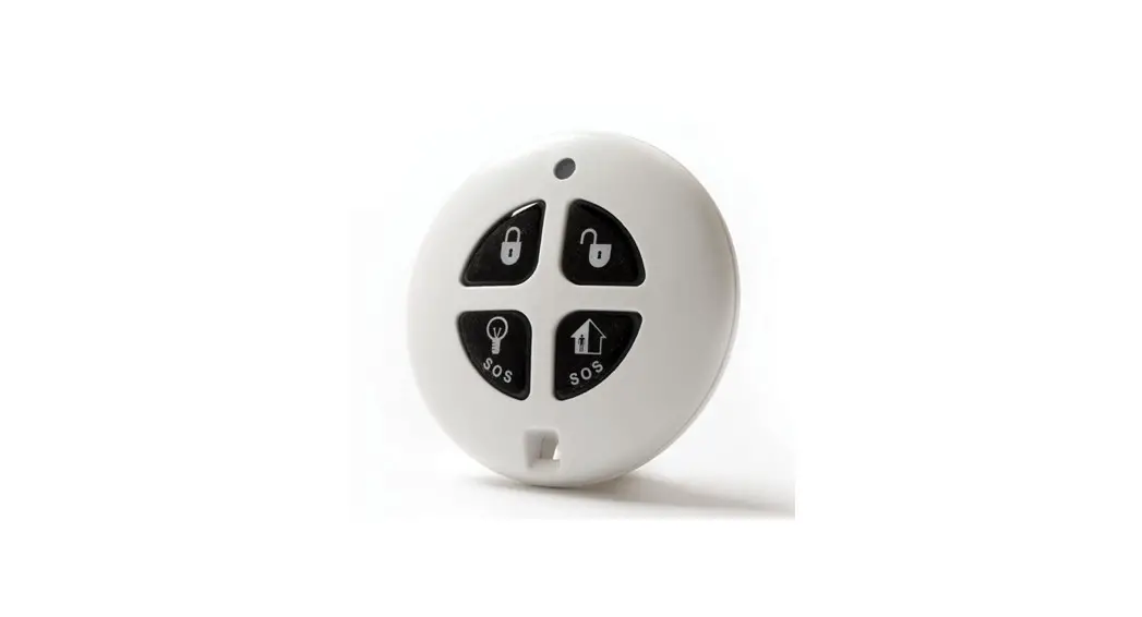 Risco Rw332kf1 Panda 4-button 2-way Keyfob User Guide