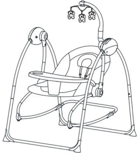 MOnI PD-A02 Children's Swing