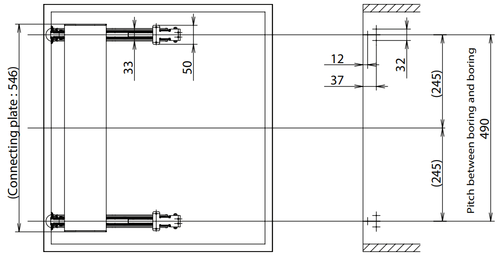 SUGATSUNE LIN X 600 Lateral Door Opening System - FIGURE 11