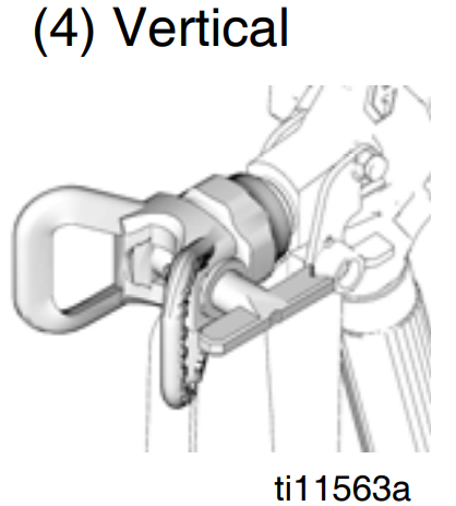 GRACO SG2 Metal Spray Guns -Vertical