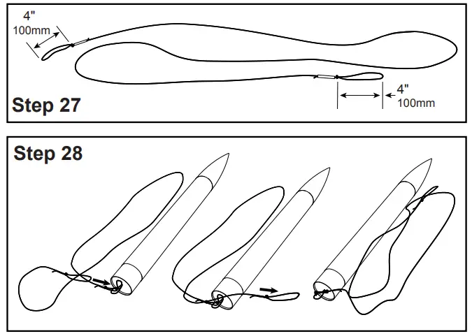 APOGEE QuickDraw 29 mm Motor Rocket - fig 16