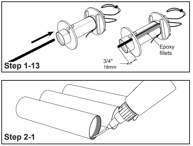 APOGEE QuickDraw 29 mm Motor Rocket - fig 28