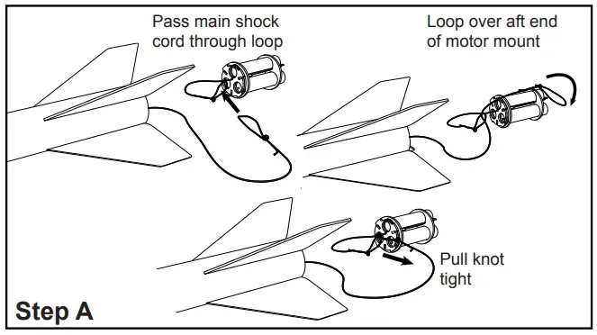 APOGEE QuickDraw 29 mm Motor Rocket - fig 36