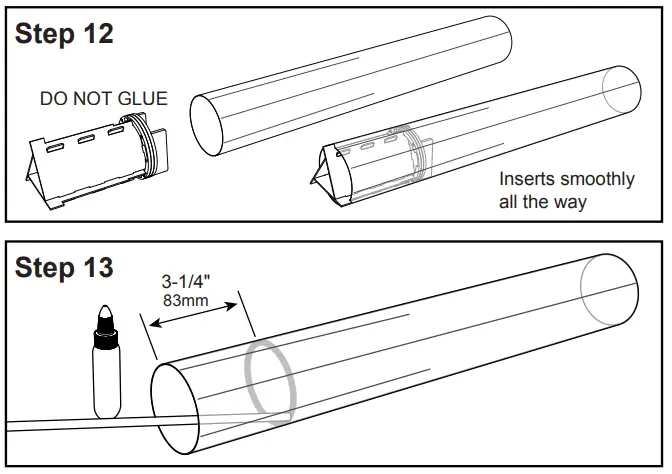 APOGEE QuickDraw 29 mm Motor Rocket - fig 8