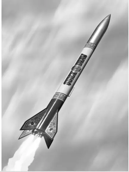 APOGEE QuickDraw 29 mm Motor Rocket