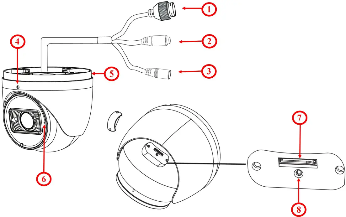 NOVUS NVIP 5VE 6202M II Vandal Proof IP Camera with Motor - control tools