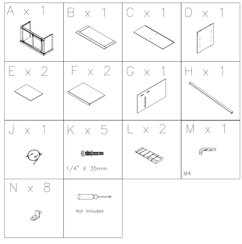 ASHLEY W56228 Budmore 50 Inch TV Stand - 1