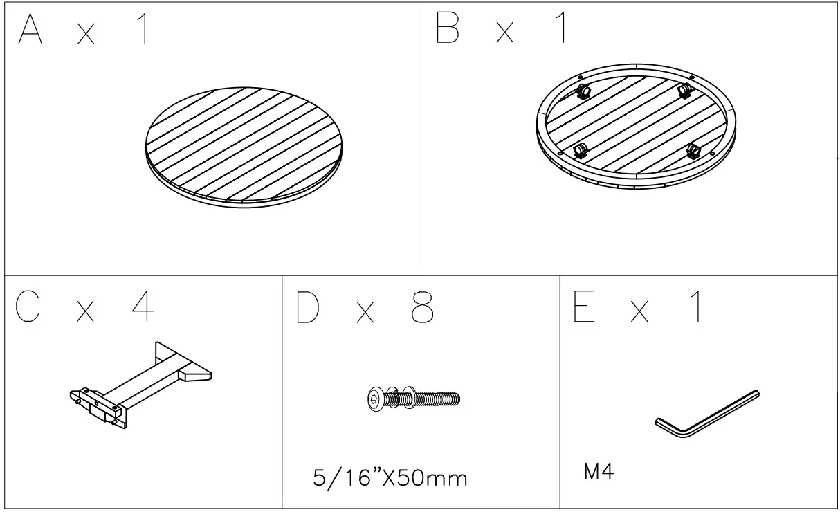 ASHLEY T745-8 Rogness Lift Top Cocktail Table - fig 1