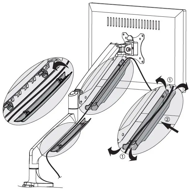 alza-ergo-APW-EGAR7001S-Arm-Monitor-Holder-fig 8
