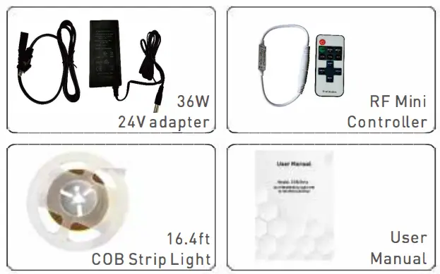 Ledkia-IE-COB-Strip-5m-IP20-COB-Strip-Light-With-RF-Mini-Controller-fig-2