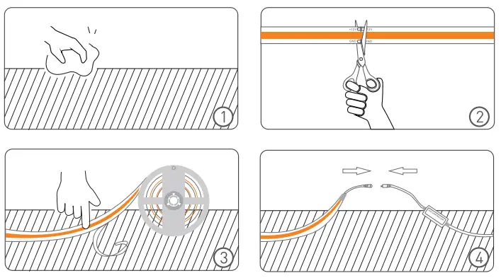 Ledkia-IE-COB-Strip-5m-IP20-COB-Strip-Light-With-RF-Mini-Controller-fig-4