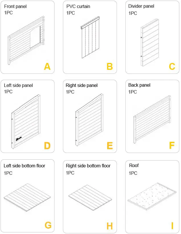 aivituvin-AIR 63-Rabbit-Hutch-Bunny Hutch-3