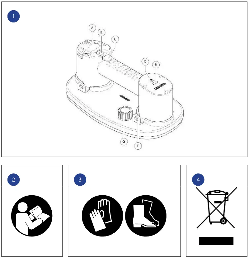 GRABO Portable Electric Vacuum Lifting Device - Figure 1
