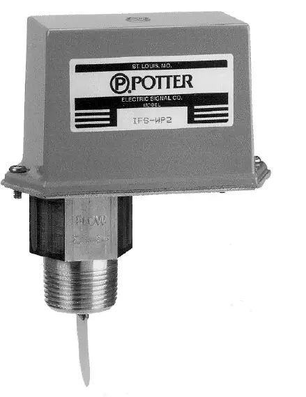 POTTER IFS-WP 1 and 2-IFSS-WP 1 and 2 Industrial Flow Switch