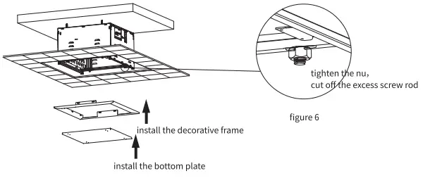Grandview GPCK MB1000B Recessed Ceiling Motorized Projector Lift - grille1