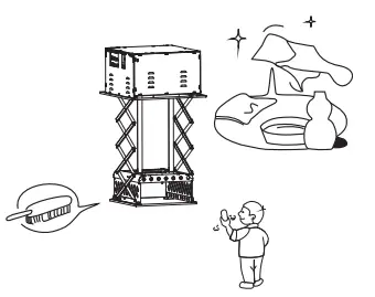 Grandview GPCK MB1000B Recessed Ceiling Motorized Projector Lift - maintain