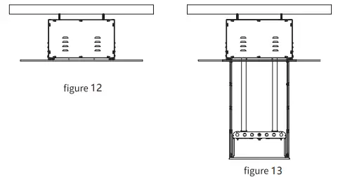 Grandview GPCK MB1000B Recessed Ceiling Motorized Projector Lift - remote localizer