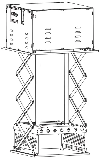 Grandview GPCK MB1000B Recessed Ceiling Motorized Projector Lift