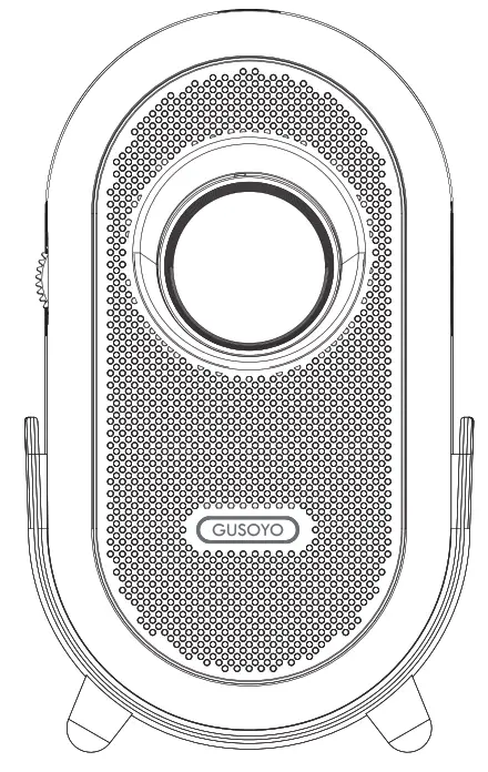 GUSOYO DX8 Smart Projector