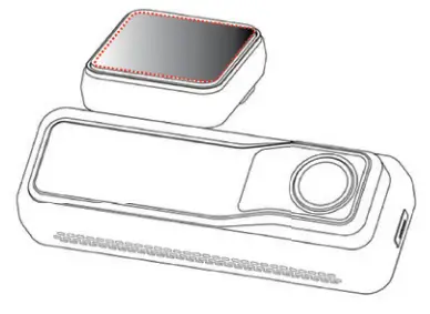 MIOFIVE Dash Cam - Camera Lens 4