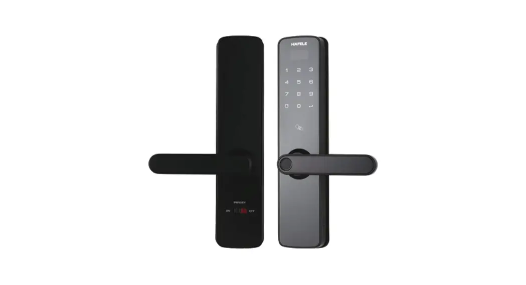 Hafele Dl7100 Pairing Manual Digital Door Lock With Smart Living Application User Manual