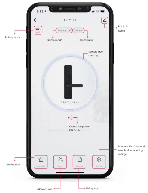 HAFELE DL7100 Pairing Manual Digital Door Lock with Smart Living Application - Fig 15