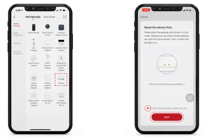 HAFELE DL7100 Pairing Manual Digital Door Lock with Smart Living Application - Fig 2