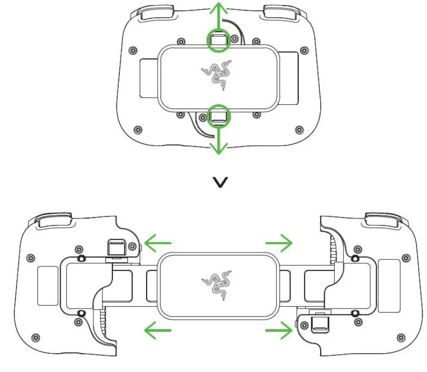 RAZER KISHI Universal Gaming Controller for IPhone - parts 4