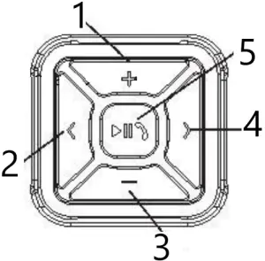 Bluetooth Hands-free Button AA