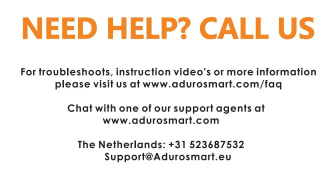 ADUROSMART 852263008626 Eria Switch Build in Module User Manual - Need Help Call us