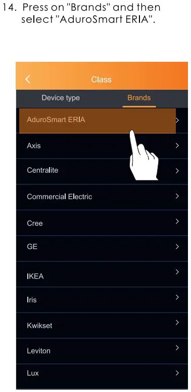 ADUROSMART 852263008626 Eria Switch Build in Module User Manual - Press on brands