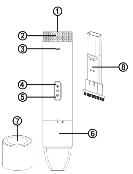 SUNSKY Multifunctional Vacuum Cleaner V6-