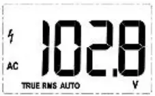 Voltmeter-Data-Display
