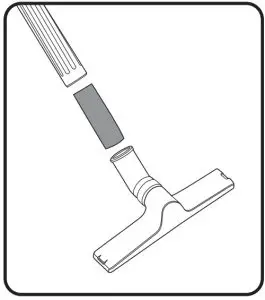 ozito WET & DRY VACUUM-- A Push the hose