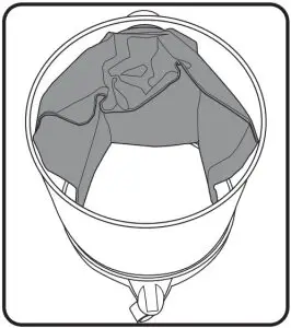 ozito WET & DRY VACUUM-- A dust bag is suitable