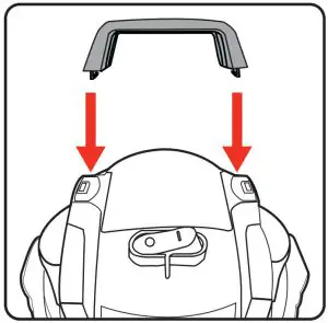 ozito WET & DRY VACUUM-- Attaching The Handle