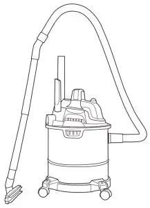 ozito WET & DRY VACUUM-- VACUUM