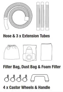 ozito WET & DRY VACUUM-- Vacuum