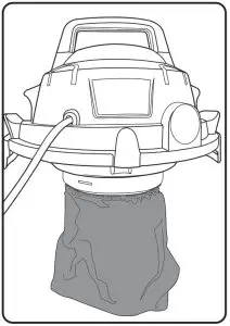 ozito WET & DRY VACUUM-- Vacuuming