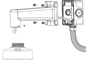 FORTINET FortiCam CD51 Security Camera-EMT tubing