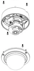 FORTINET FortiCam CD51 Security Camera- L-type bracket 2
