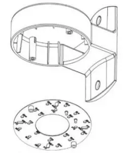 FORTINET FortiCam CD51 Security Camera- L-type bracket