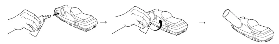 Kmart WJ518 Steam Cleaner - Floor Brush (14)