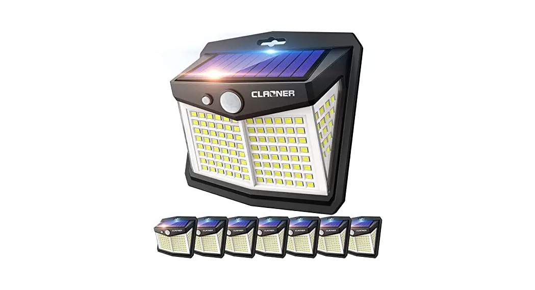 Claoner Sl253ab Solar Motion Sensor Light User Manual